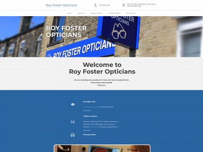 fostersopticians.co.uk snapshot