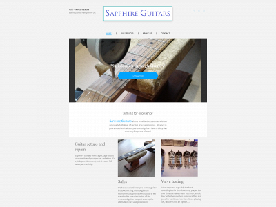 sapphire-guitars.co.uk snapshot