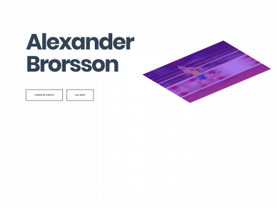 alexanderbrorsson.com snapshot
