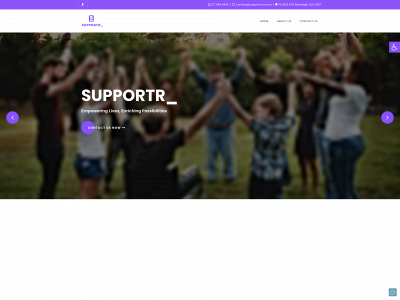 supportr.com.au snapshot