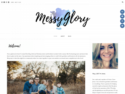 messyglory.com snapshot