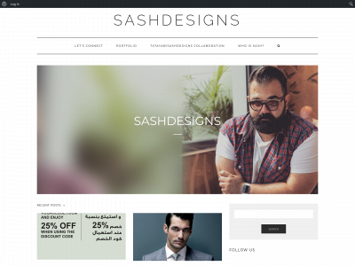 sashdesigns.com snapshot