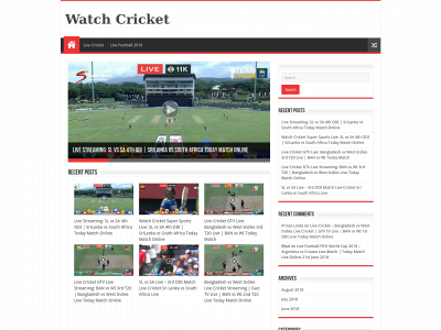 cricketin.site snapshot
