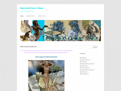 mermaiddecorations.com snapshot