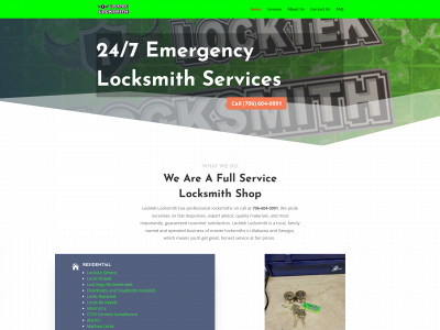 lockteklocksmith.com snapshot