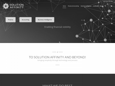 solutionaffinity.com snapshot