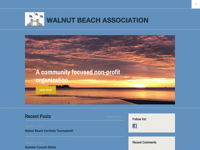 walnutbeachassociation.com snapshot