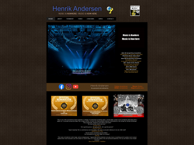 henrikandersenmusic.com snapshot