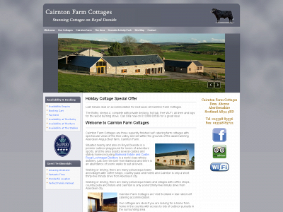 cairntonfarmcottages.co.uk snapshot