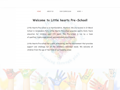 littlehearts-preschool.co.uk snapshot