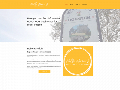 hellohorwich.co.uk snapshot