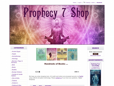 prophecy7shop.com snapshot