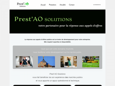 www.prestaosolutions.fr snapshot