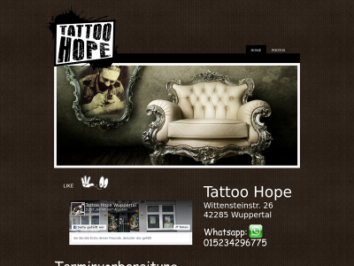 tattoohope.com snapshot
