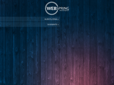 webspring.lt snapshot