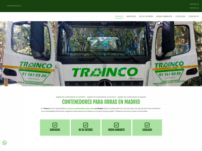 www.contenedorestrainco.es snapshot