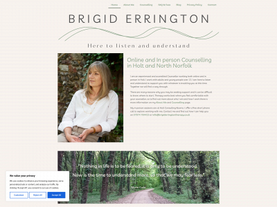 brigiderringtontherapy.co.uk snapshot
