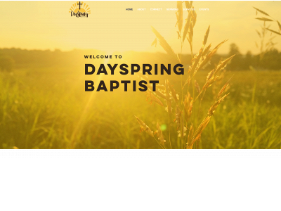 dayspringbaptist.net snapshot