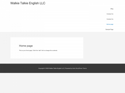 walkietalkieenglish.com snapshot