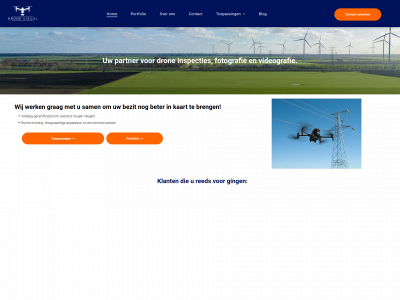 dronevisual.nl snapshot