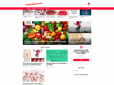 thebeautycover.com snapshot