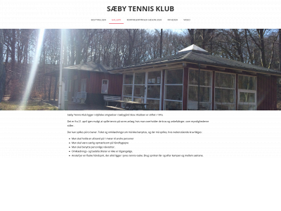 saebytennisklub.dk snapshot