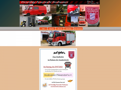 feuerwehr-neuhausen.com snapshot