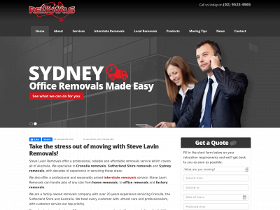 stevelavinremovals.com.au snapshot