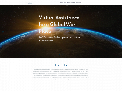 theinternationalassistant.com snapshot
