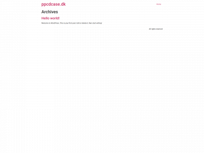 ppcdcase.dk snapshot