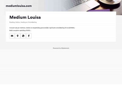 mediumlouisa.com snapshot