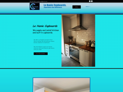lehaniecupboards.com snapshot