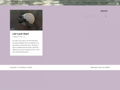 thisblogisonfire.com snapshot
