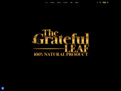 www.thegratefulleaf.com snapshot