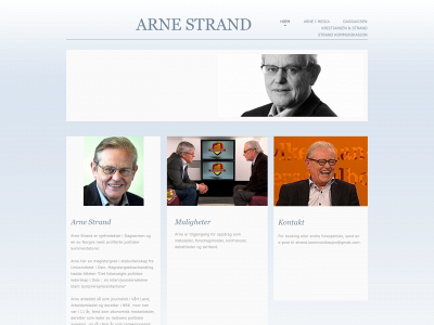 arnestrand.no snapshot