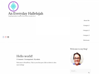 aneverydayhallelujah.com snapshot