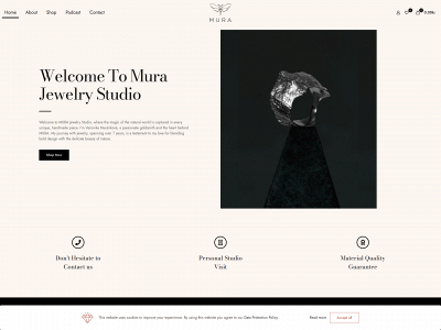 murajewelry.com snapshot
