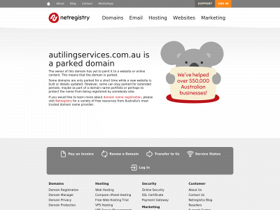 autilingservices.com.au snapshot
