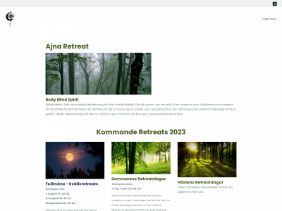 ajnaretreat.se snapshot