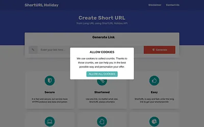 sholiday.link snapshot