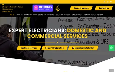 couttselectrical.co.uk snapshot