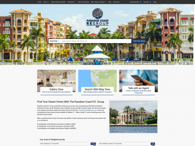 www.paradisecoastregroup.com snapshot