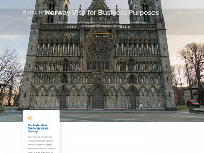 evisa-norway.org snapshot