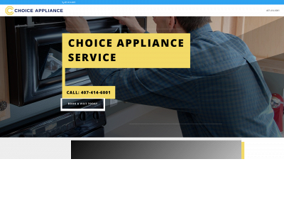 choiceapplianceservice.com snapshot