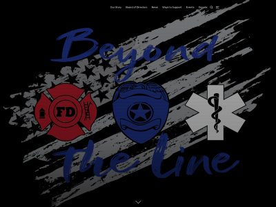 beyondtheline-firstresponders.org snapshot