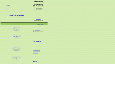 mikefinleywriter.com snapshot
