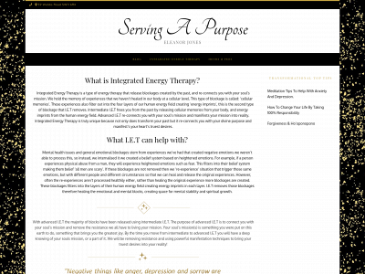 servingapurpose.co snapshot