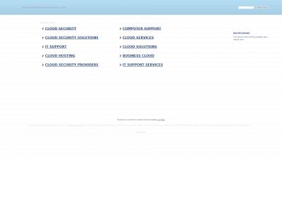 stevensnetworkservices.com snapshot