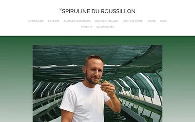 www.spirulineduroussillon.com snapshot