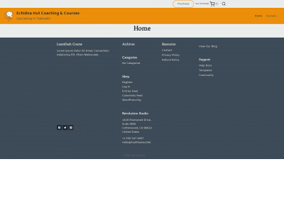 echidnahut.com snapshot